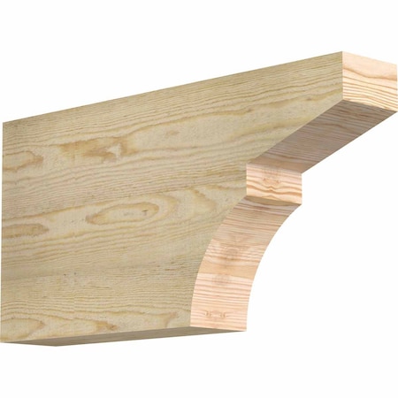 Ekena Millwork Monterey Rough Sawn Rafter Tail, Douglas Fir, 4"W x 12"H x 24"L RFT04X12X24MON00RDF